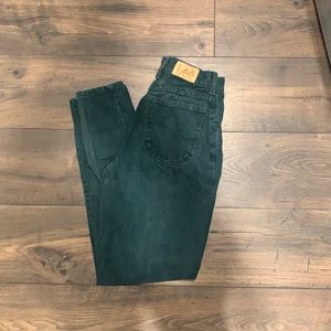 VINTAGE- Green Lee Mom Jeans